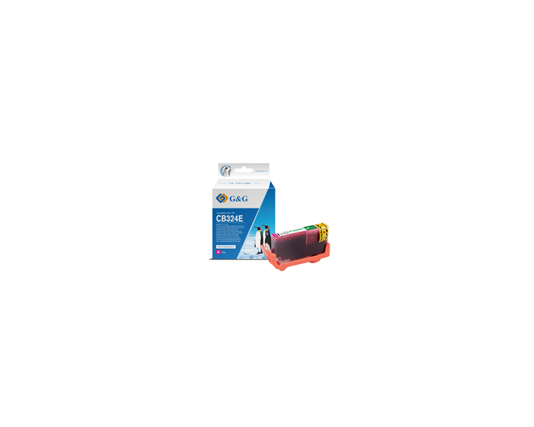 Cartucho De Tinta Compatible Para Hp 364Xl V2 Magenta Cb324Ee,Cb319Ee