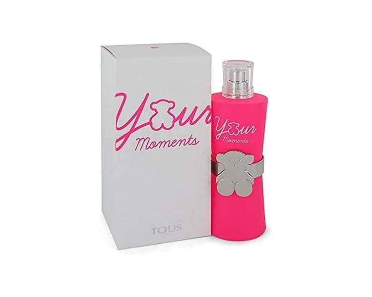 Tous Your Moments For Women 3 oz EDT Spray Floral 90ml
