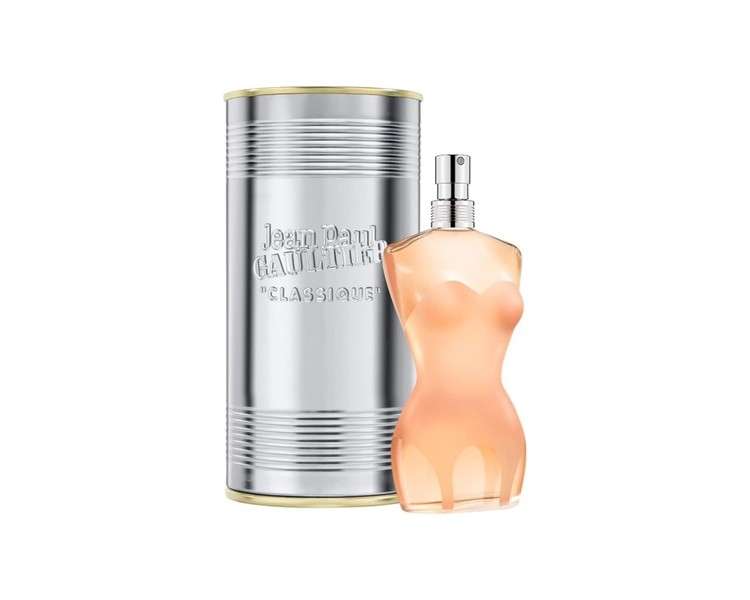 Jean Paul Gaultier Classique Eau de Toilette Vaporizer 30ml Floral Amber Ginger Orange Blossom Vanilla