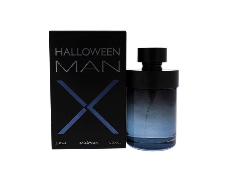 J. Del Pozo Halloween Man X For Men 4.2 Oz Edt Spray 125ml Blue Black