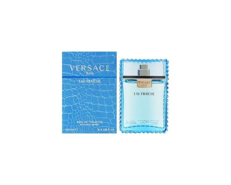 Versace Eau Fraiche Cologne for Men Eau de Toilette 5ml Mini or 3.4oz - NEW