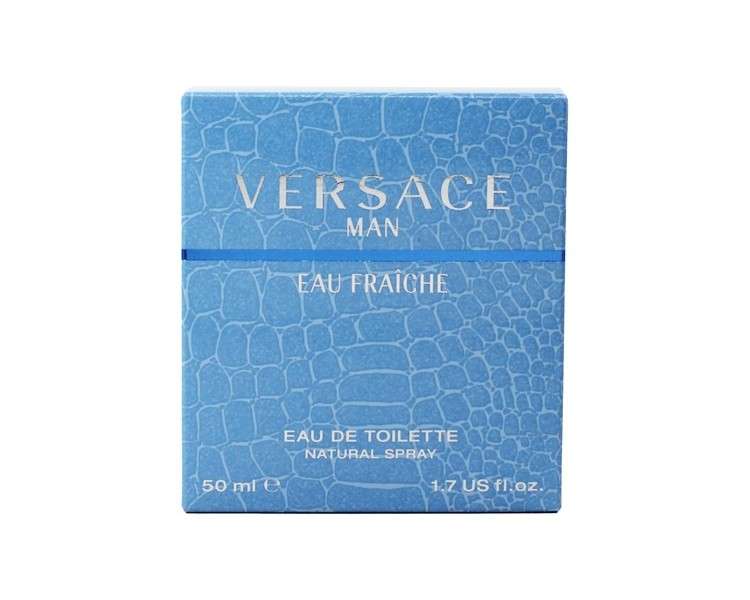 Versace Man Eau Fraiche Eau De Toilette Spray 50ml