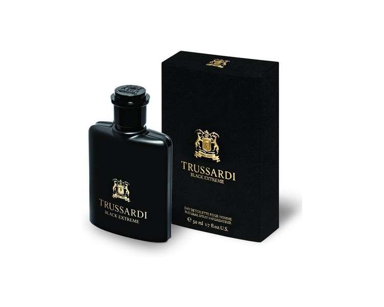 Black Extreme by Trussardi for Men 1.7oz 50ml EDT Spray