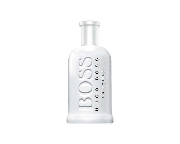 Boss Bottled Unlimited Eau de Toilette Spray for Men with Cistus and Aromatic Energy 200ml