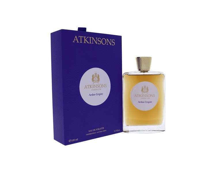 Atkinsons Amber Empire Women EDT Spray 3.3 oz