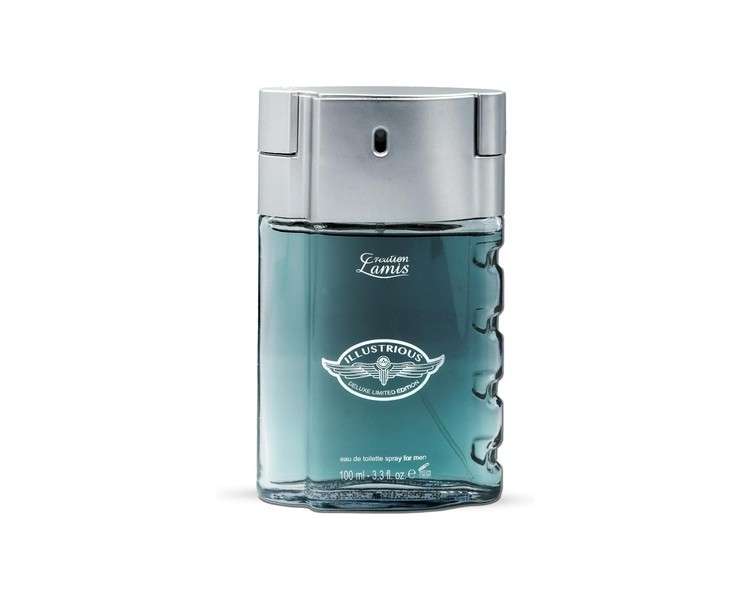 Creation Lamis Illustrious Deluxe Limited Edition Cologne for Men 3.3 oz 100 ml Eau de Toilette Spray