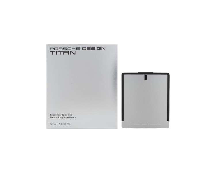 Porsche Design Titan Eau de Toilette Spray for Men 50ml