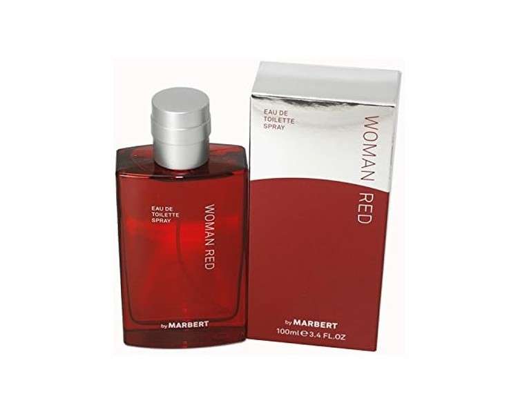 Marbert Woman Red Eau de Toilette Spray for Her 100ml