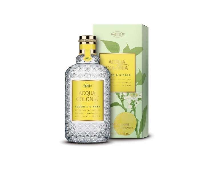 Acqua Colonia Unisex Lemon Ginger Eau de Cologne 170ml