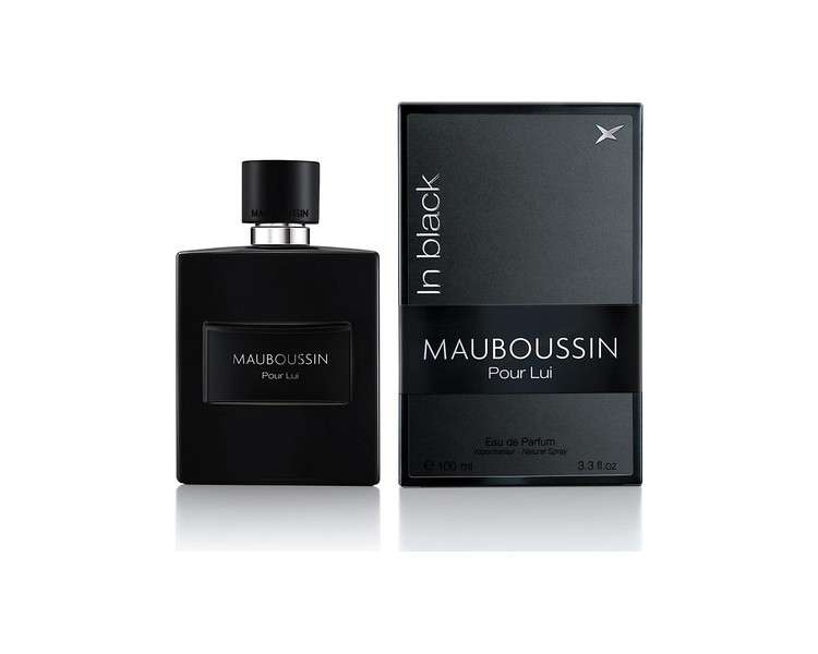 Mauboussin Pour Lui In Black 100ml Eau de Parfum for Men Woody & Oriental Scent