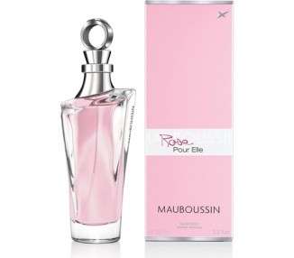 Mauboussin Rose Pour Elle Eau de Parfum for Women Floral Fruity Fresh Scents 100ml