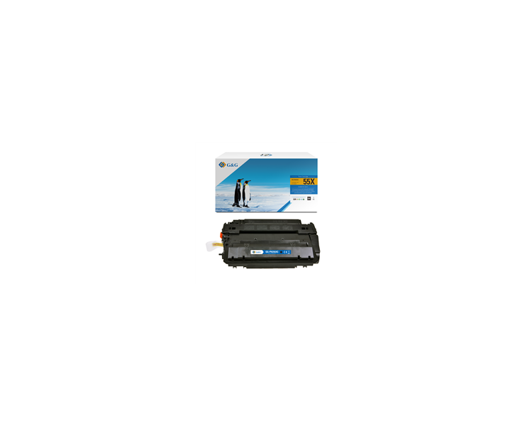 Cartucho De Toner Compatible Para Hp Ce255X Negro Nº55X