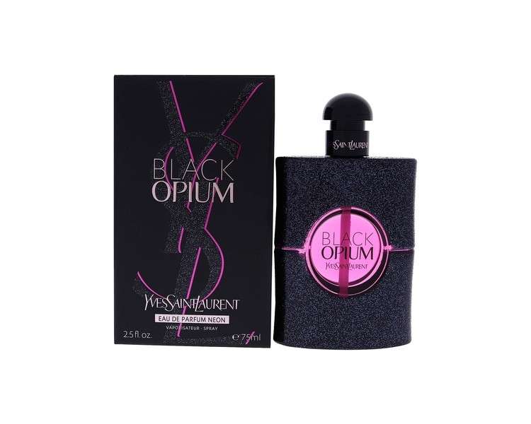 Yves Saint Laurent Opium Neon Black Eau De Parfum Spray For Women 75ml