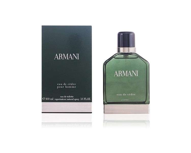 Giorgio Armani Cedar Water Eau De Toilette Spray For Men 100ml