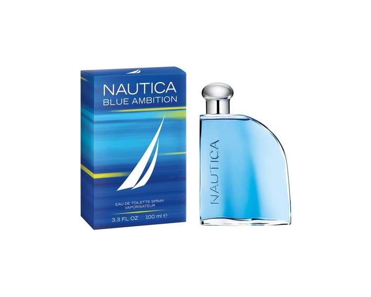 Nautica Blue Ambition by Nautica for Men Eau de Toilette Spray 94ml