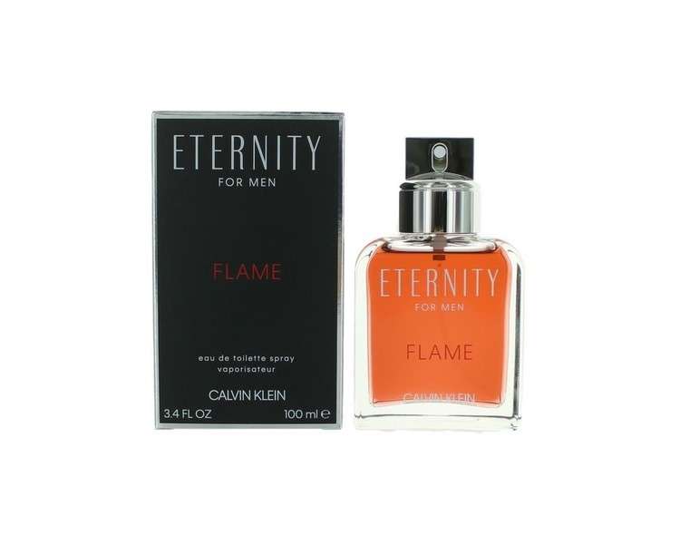 Calvin Klein Eau De Toilette Spray Eternity Flame Men 100 ml