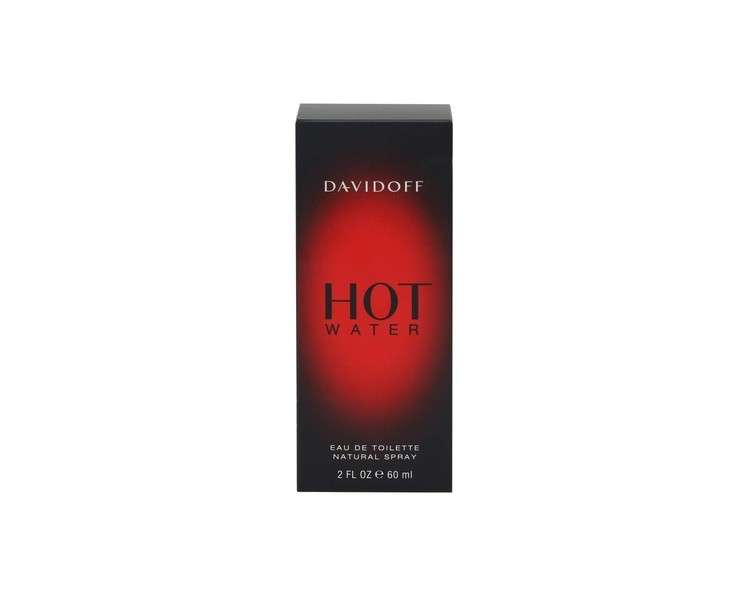 Zino Davidoff Hot Water Eau De Toilette Spray for Men 2.0-Ounce 60ml