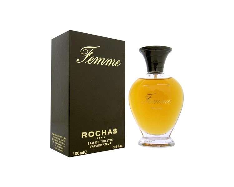 Rochas Femme Eau De Toilete 100ml Spray perfume