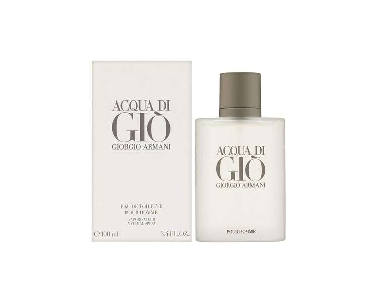 Acqua Di Gio Homme Eau de Toilette 3.4 fl oz Fresh