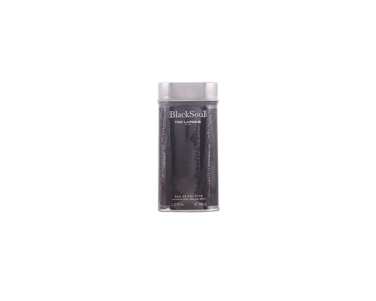 Black Soul by Ted Lapidus EDT Spray 3.4 oz for Men