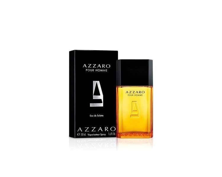 Azzaro For Men Eau de Toilette Natural Spray Woody Fragrance 50ml