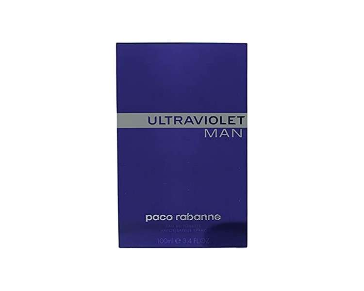 Paco Rabanne Ultraviolet Eau de Toilette Spray for Men 100.5ml