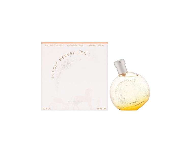 Hermes Eau Des Merveilles Eau de Toilette Spray for Women 100ml