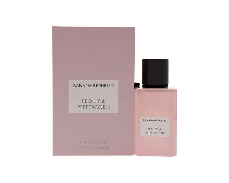 BANANA REPUBLIC Peony and Peppercorn Eau De Parfum for Women 75ml Spray