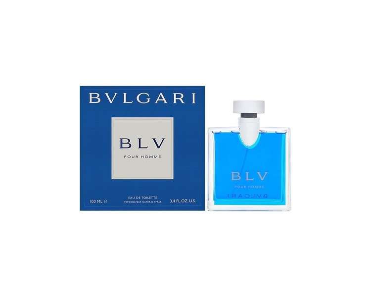 Bvlgari BLV Pour Homme Eau De Toilette Spray 3.4 Ounce