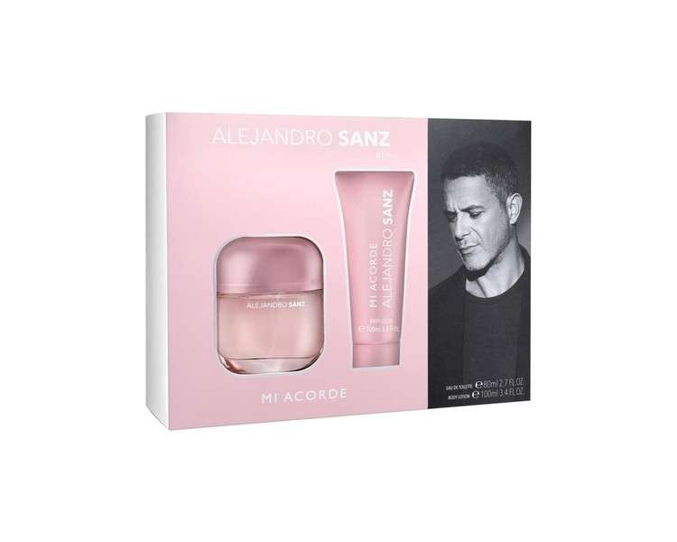 Alejandro Sanz Ella Mi Acorde Eau de Toilette Spray 80ml - Set of 2