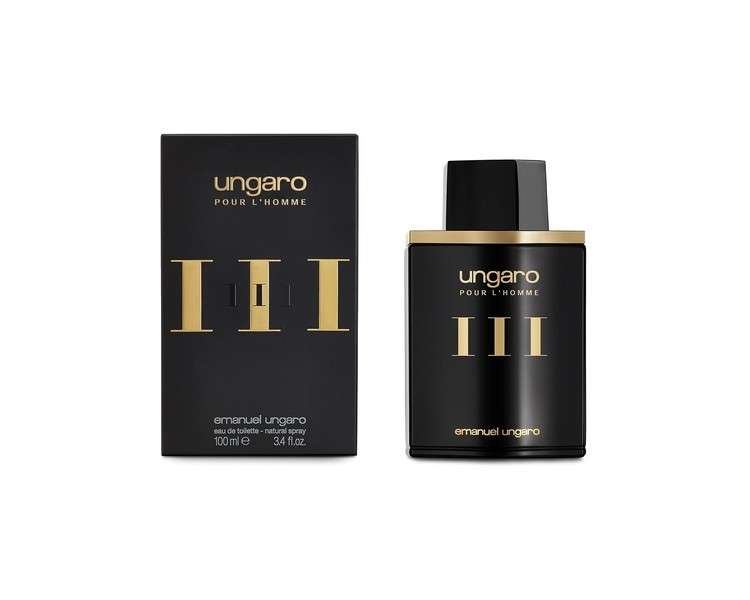 Emanuel Ungaro Homme III Eau de Toilette for Men 100ml