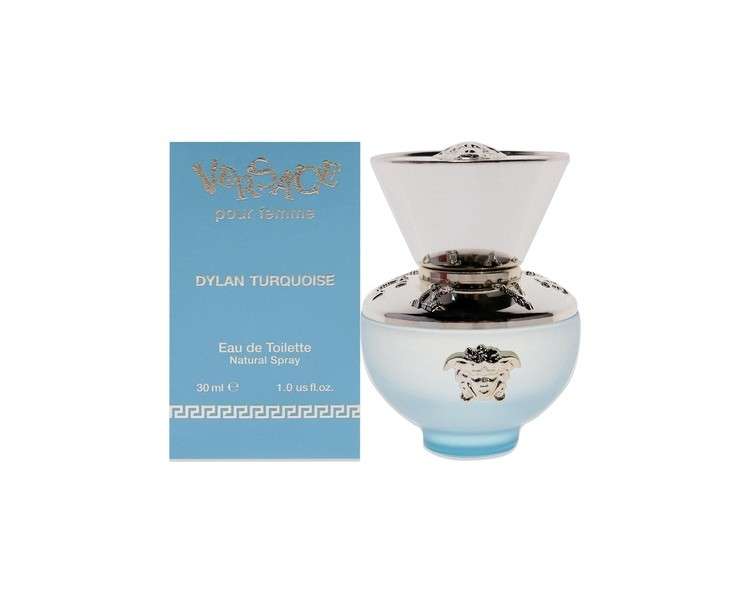 Versace Dylan Turquoise Pour Femme Women EDT Spray 1 oz