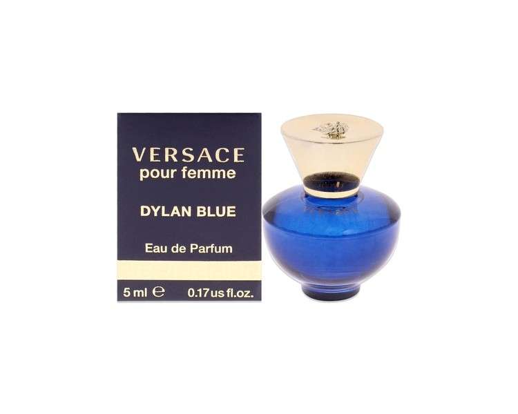 Versace Dylan Blue Women Eau de Parfum Splash Mini 5ml Floral 0.17 Fl Oz
