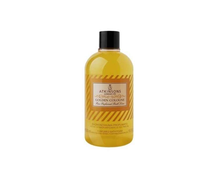 Atkinsons Gold Cologne Bath Foam 500ml