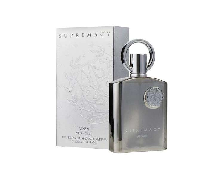 Afnan Supremacy Silver Eau De Parfum 100ml for Men