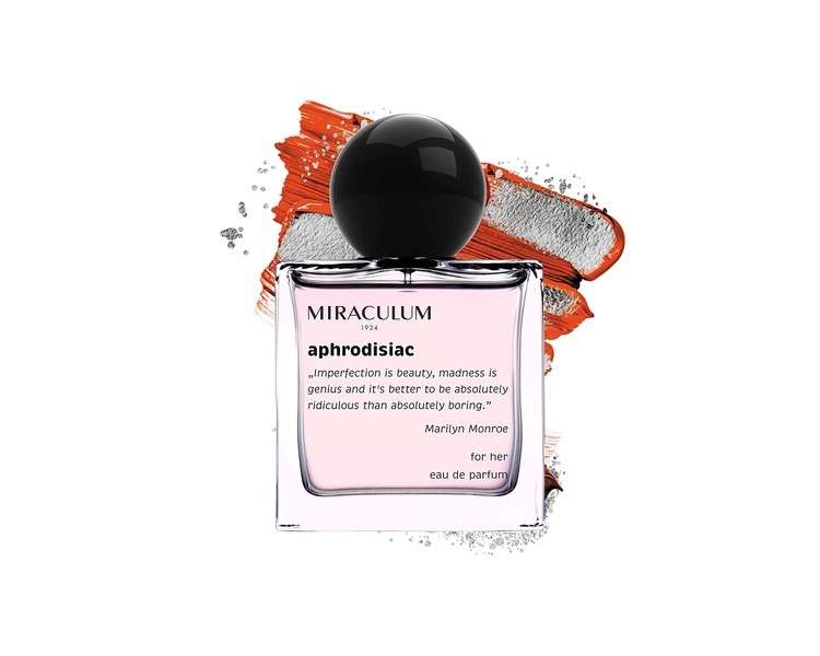 Miraculum Aphrodisiac Eau De Parfum for Women 50ml - Black Currant with Pink Pepper and Jasmine Accents