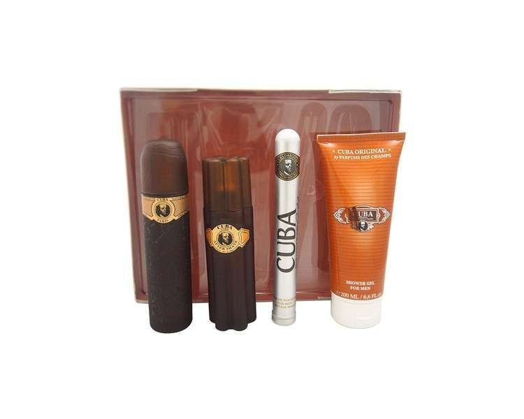 Cuba Gold 4 Piece Gift Set