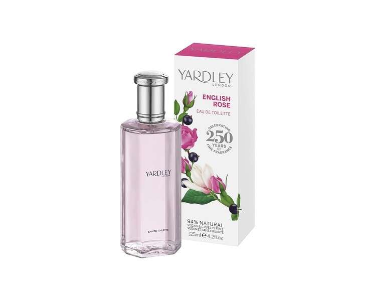 Yardley London English Rose Eau de Toilette Perfume for Her 125ml Y6320036-3