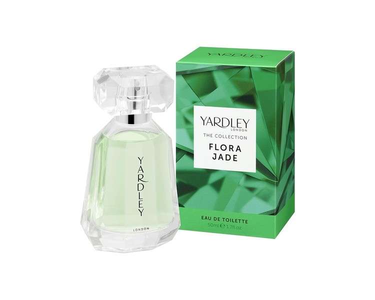 Yardley of London Flora Jade EDT Eau de Toilette Perfume Fragrance for Her 50ml