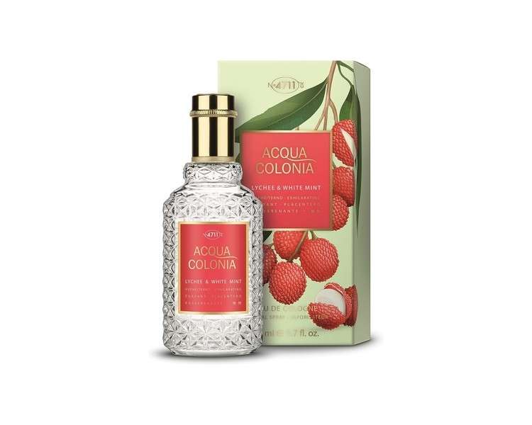 ACQUA COLONIA Lychee & White Mint Unisex Eau de Cologne 50ml