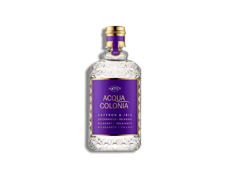 4711 Acqua Colonia Saffron & Iris 5.7 Eau De Cologne Spray 170ml