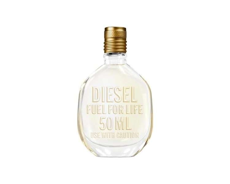 Diesel Fuel for Life For Him Eau de Toilette Spray Perfume for Men 50ml