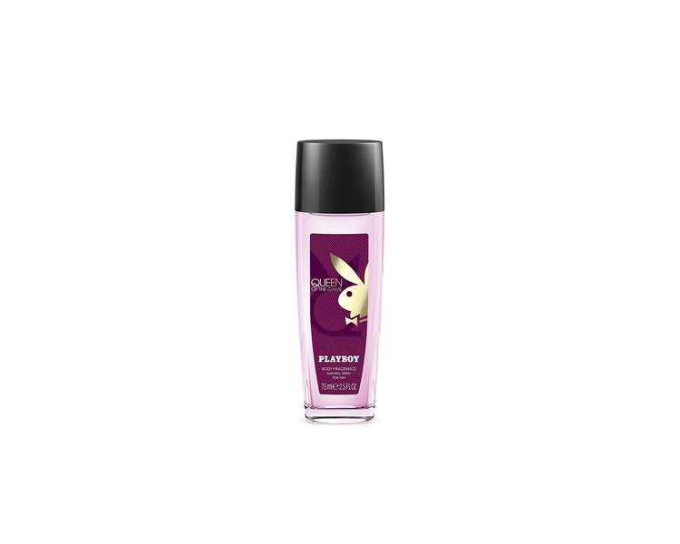 Playboy Queen Of The Game Natural Body Fragrance Spray for Women