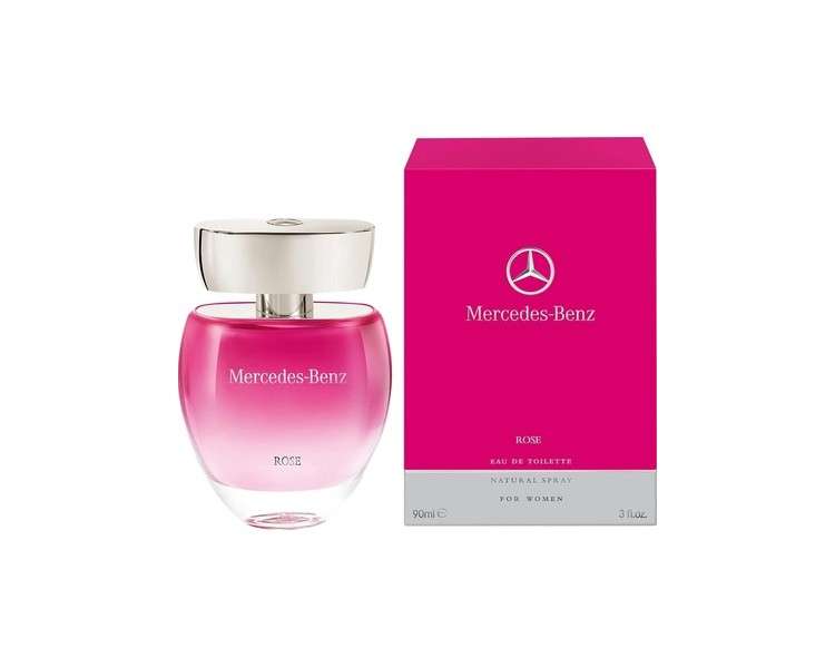 Mercedes-Benz Rose For Women Eau de Toilette Natural Spray 90ml