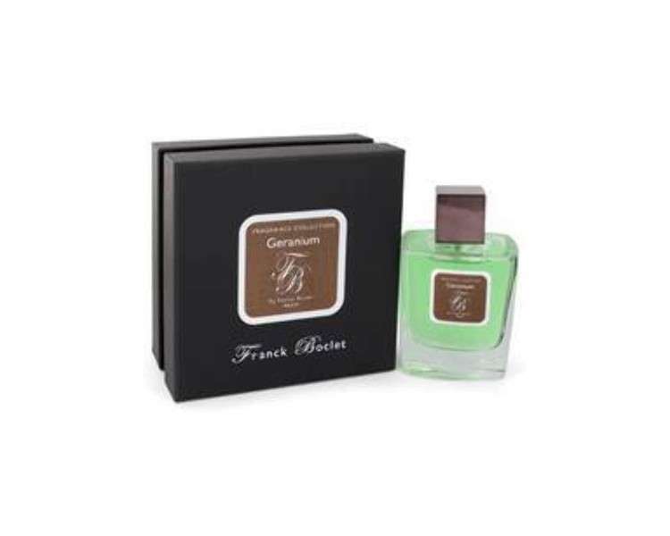 Franck Boclet Geranium Perfume 3.4 OZ