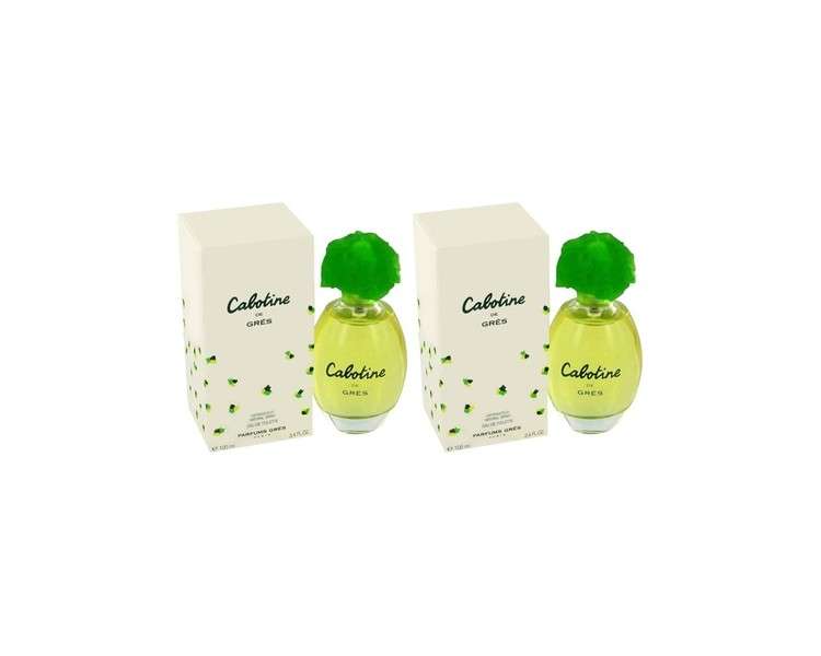 Parfums Gres Cabotine For Women Eau De Toilette Spray 3.4 Ounces