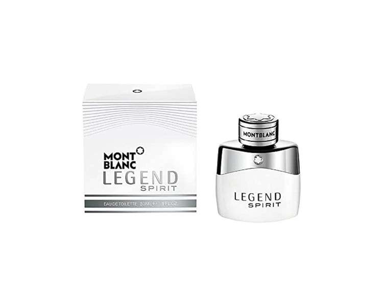 Montblanc Legend Spirit Mont Blanc Eau De Toilette Spray 30ml