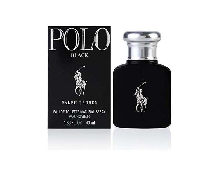 Ralph Lauren Polo Black for Men Eau de Toilette 40ml