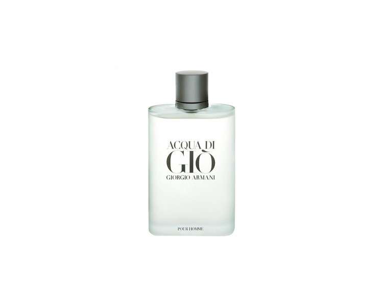 GIORGIO ARMANI Aqua Di Gio for Men Eau de Toilette Spray 6.7 Ounce Fresh 6.76 Fl Oz