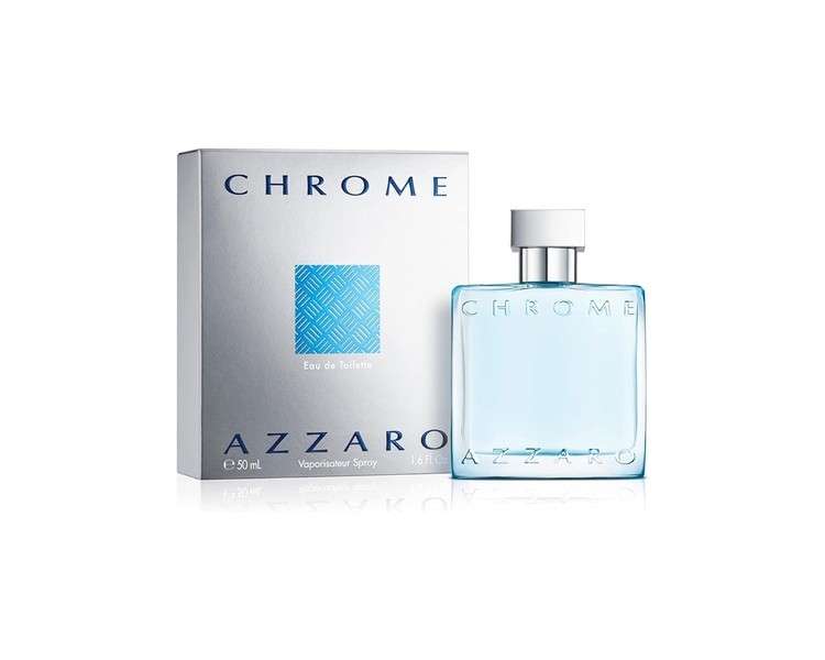 Azzaro Chrome Eau de Toilette 50ml Men Spray